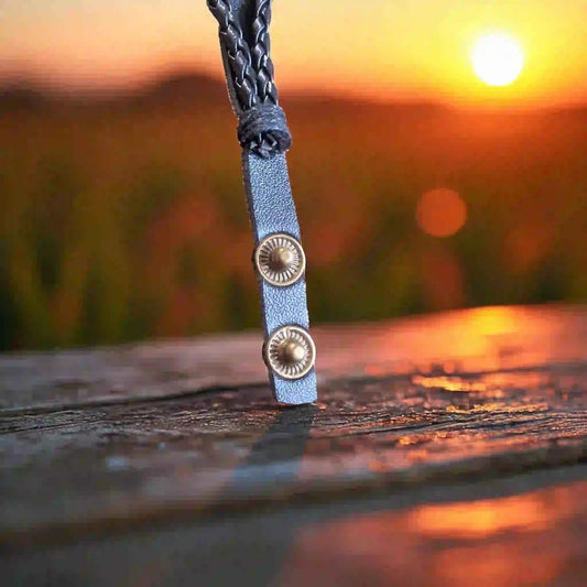 Bracelet 974 en Cuir Nuage Style Manga - reunivente.re