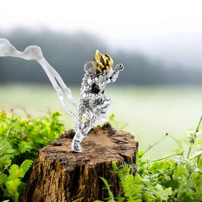 Pendentif Guerrier Musclé - Bijou Unisexe Force La Réunion