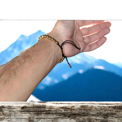 Bracelet Homme Alliage Métallisé Couronne - Street Chic Casual La Réunion