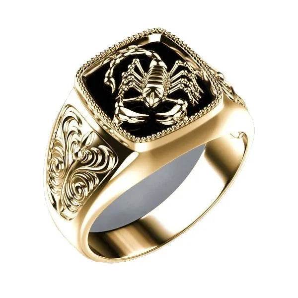 Bague Scorpion Homme Inoxydable 974 - Bijou Homme Réunion - reunivente.re