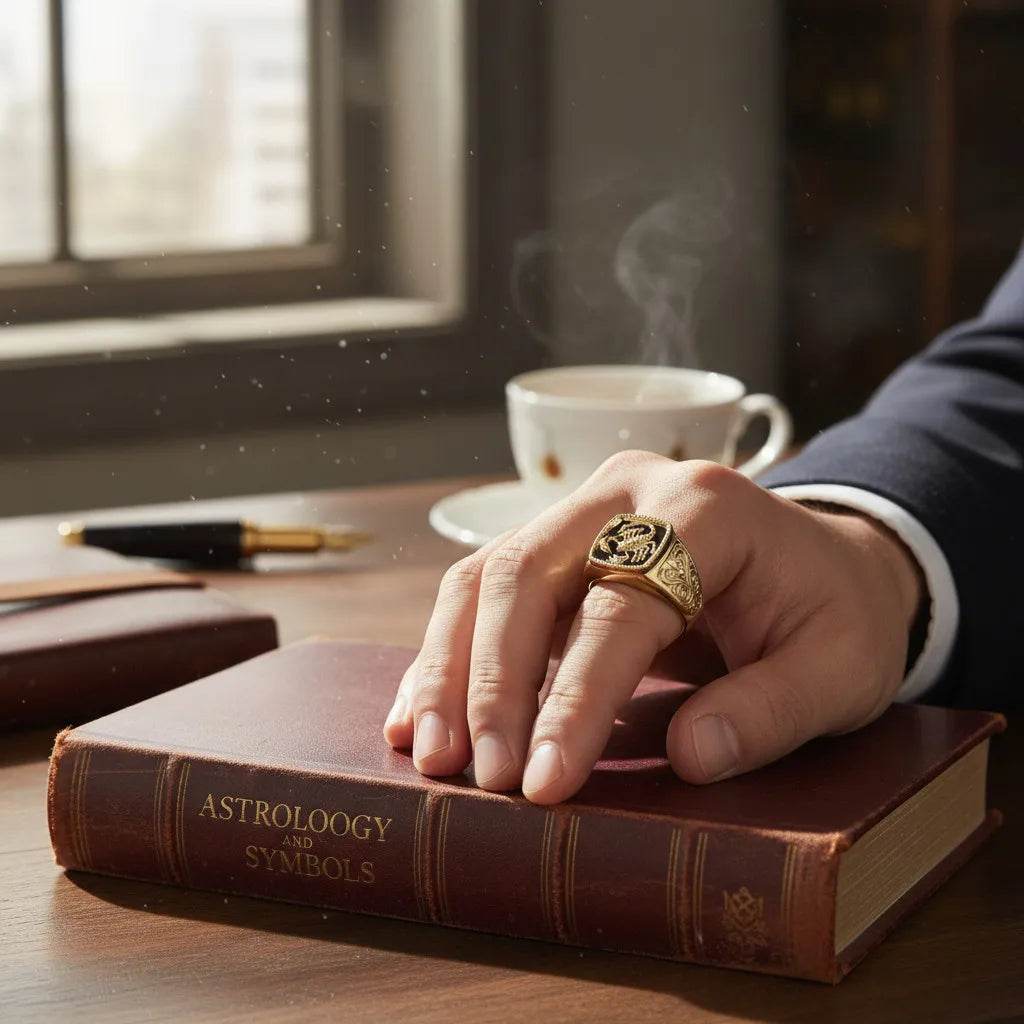 Bague Scorpion Homme Inoxydable 974 - Bijou Homme Réunion - reunivente.re