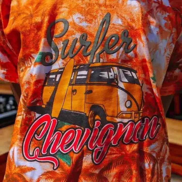 Ensemble Enfant Short & T-shirt Chevignon Orange – 100% Coton - Reunivente.re