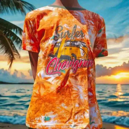 Ensemble Enfant Short & T-shirt Chevignon Orange – 100% Coton - Reunivente.re