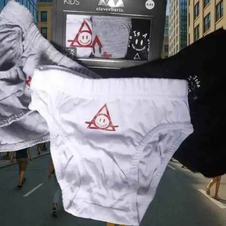 Lot de 3 Slips Enfant Garçon – 100% Coton - Reunivente.re