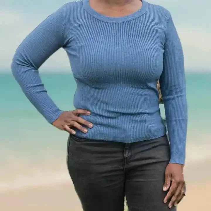 Pull Femme Léger en Viscose et Coton - Pull Femme 974 - Reunivente.re