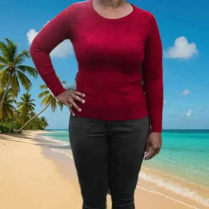 Pull Femme Léger en Viscose et Coton - Pull Femme 974 - Reunivente.re