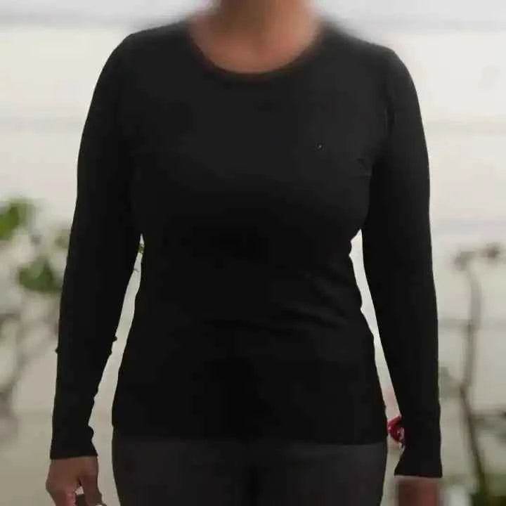 Sous-pull coton & viscose – Noir ou blanc – Doux, chaud et léger - Reunivente.re