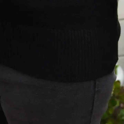 Sous-pull coton & viscose – Noir ou blanc – Doux, chaud et léger - Reunivente.re