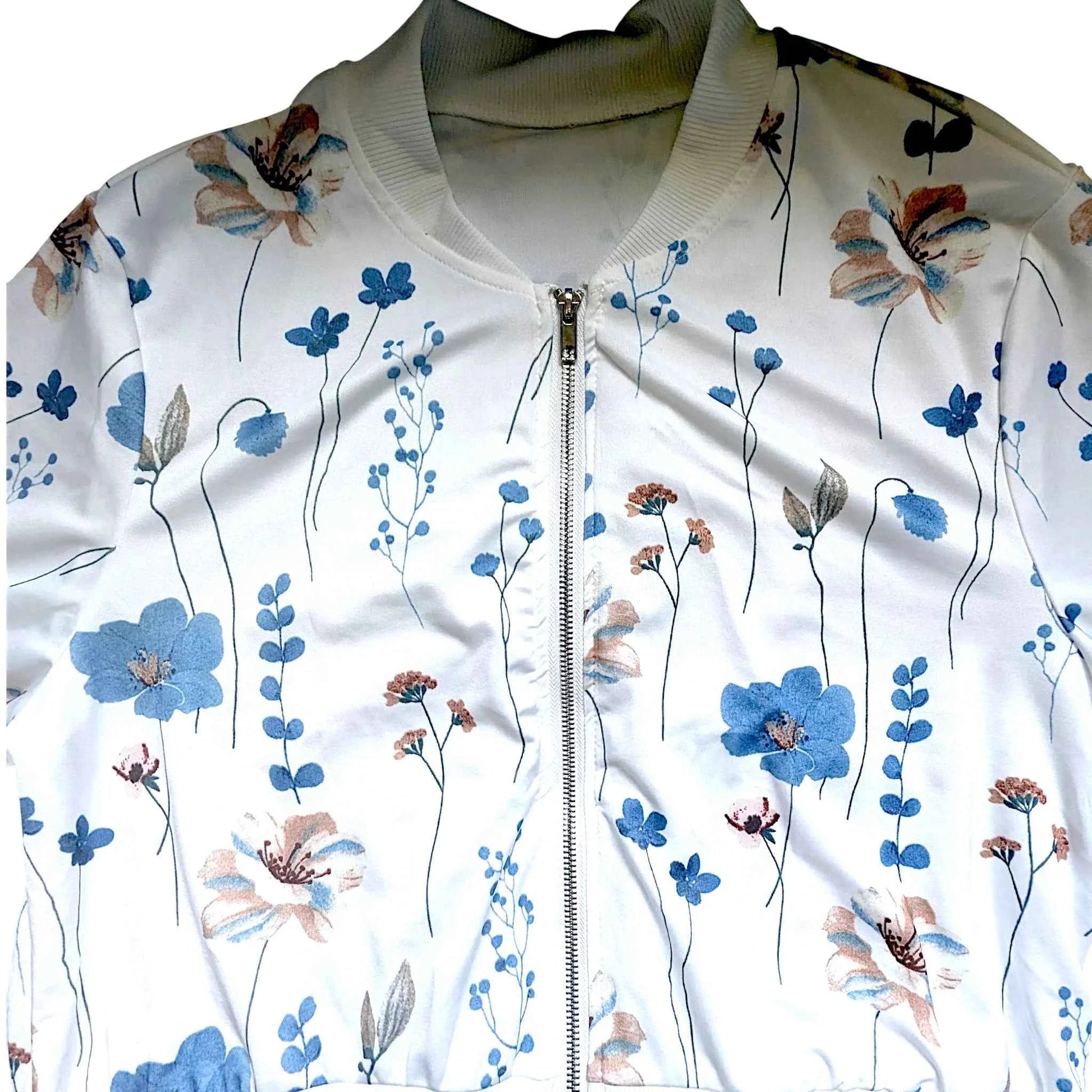 Veste à Fleurs Femme Taille L - Mode Réunion - reunivente.re